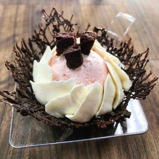 Chocolate Brownie Sundae