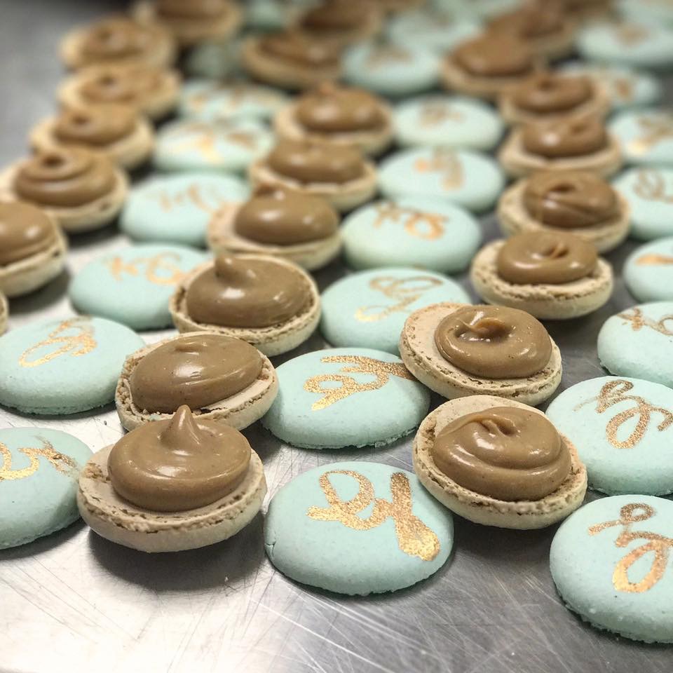 Tray of Gallery Pastry Macarons