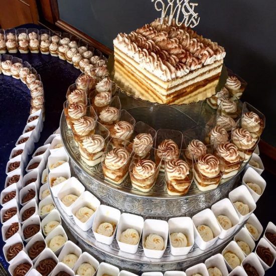 Tiered Wedding Dessert Display
